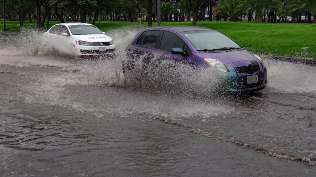 Lluvias en la CDMX