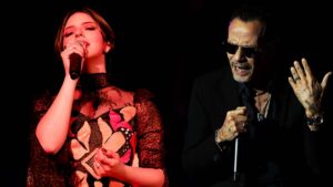 Marc Anthony y Ángela Aguilar estrenan “No quiero hablar”, mira el video