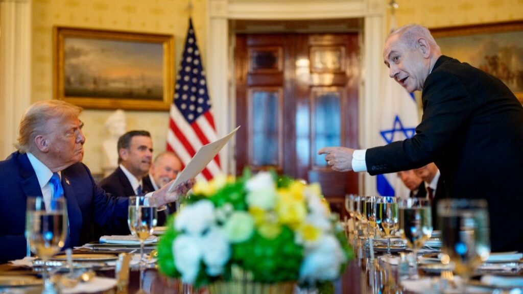 Netanyahu se reúne con Trump en Washington, lo nomina al Nobel de la Paz y destaca su papel en acuerdos internacionales