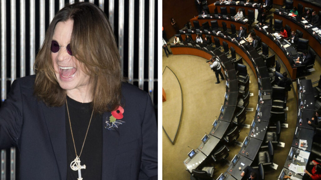 Reconocen a Ozzy Osbourne en el Senado de México