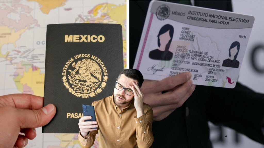 INE y Pasaporte extraviados