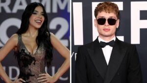 Peso Pluma y Kenia OS se roban el show perreando en concierto de Bad Bunny