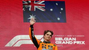Oscar Piastri gana el GP de Bélgica y refuerza su liderato en la F1