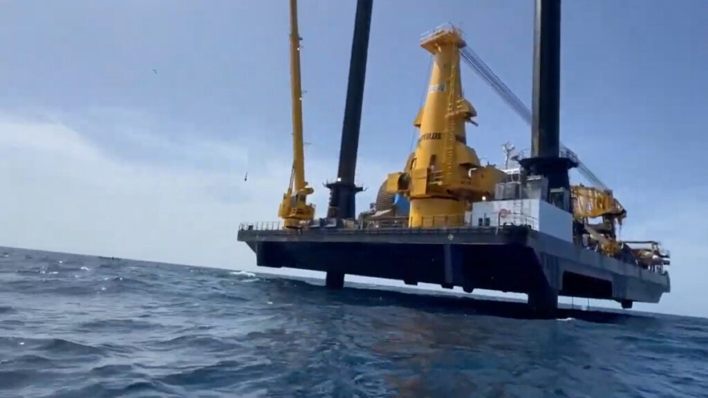La plataforma de EE.UU. contratada por SpaceX no cumplió con requisitos