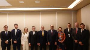 Canciller Juan Ramón de la Fuente sostiene reuniones claves en la Cumbre de los BRICS 2025