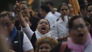 Trabajadores del ISEM e IMSS Bienestar en Álvaro Obregón y otras movilizaciones en CDMX