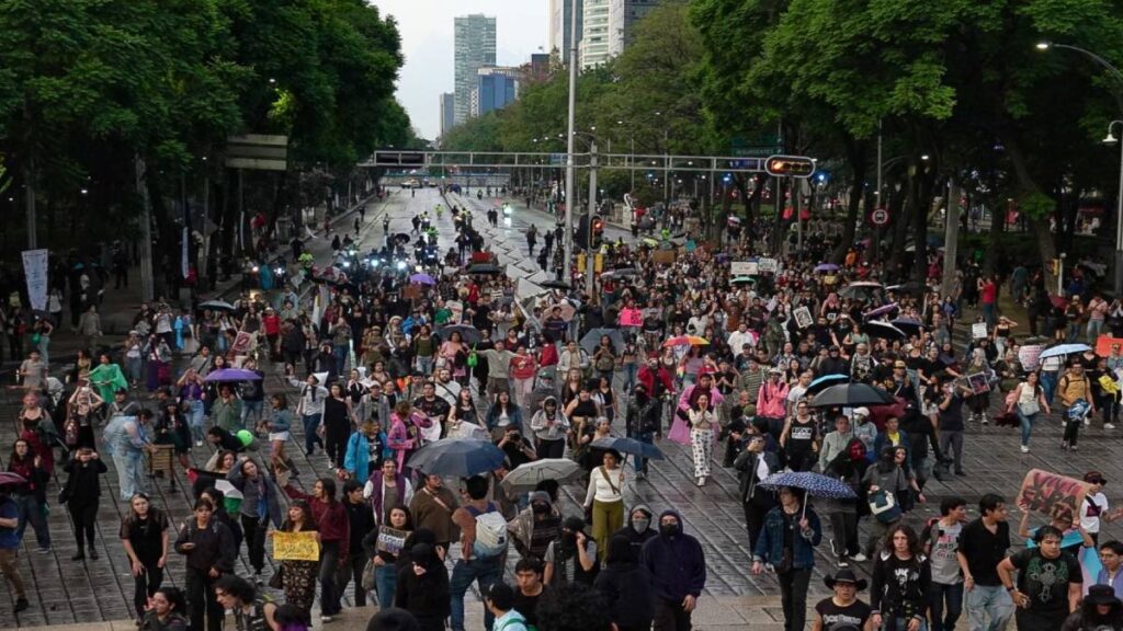 Protestaron en CDMX por la gentrificación.
