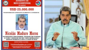 DEA reitera recompensa de 25 mdd por captura de Nicolás Maduro