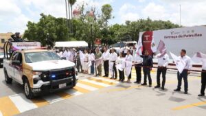 Refuerza Américo seguridad en San Fernando y la región con entrega de nuevas patrullas