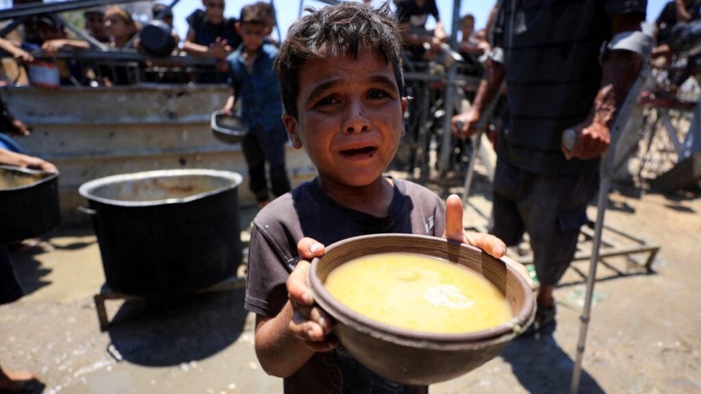 Hambruna en Gaza