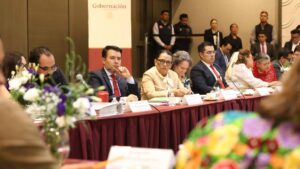 Secretarios de Gobierno de los estados se reúnen con Rosa Icela pare revisar agenda de derechos humanos
