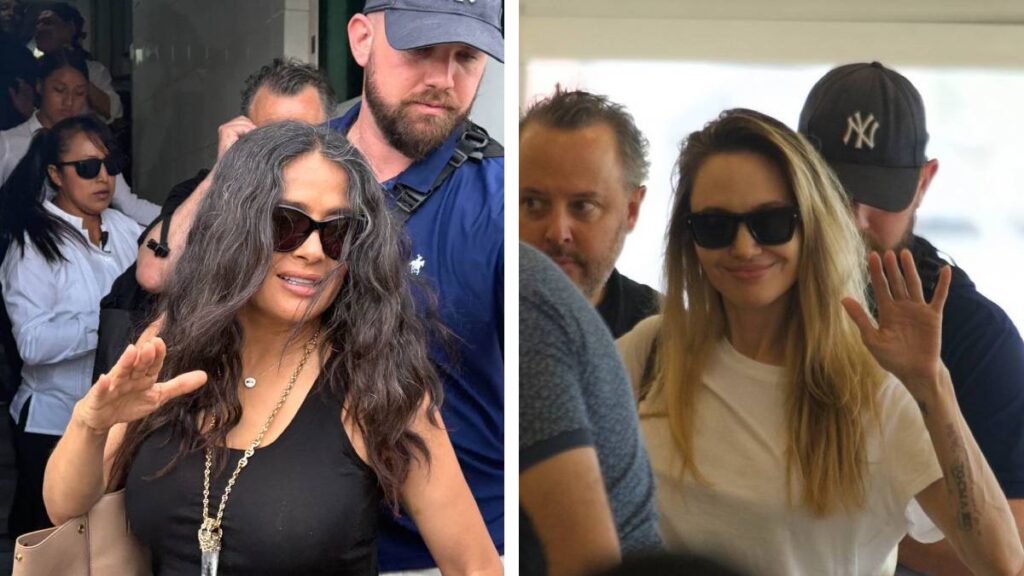 Salma Hayek y Angelina Jolie disfrutan las delicias de Veracruz