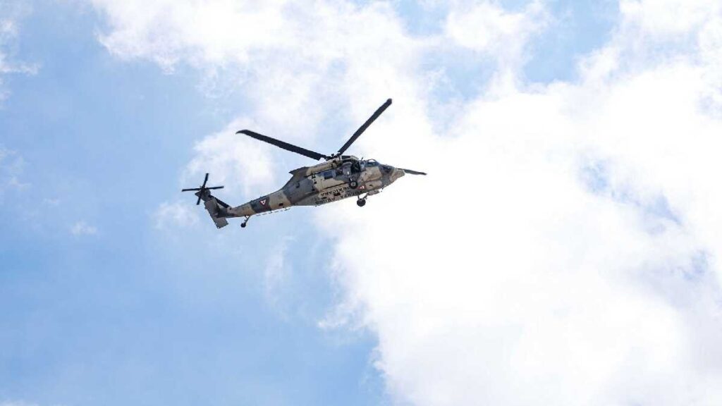 Helicóptero se desploma con policías