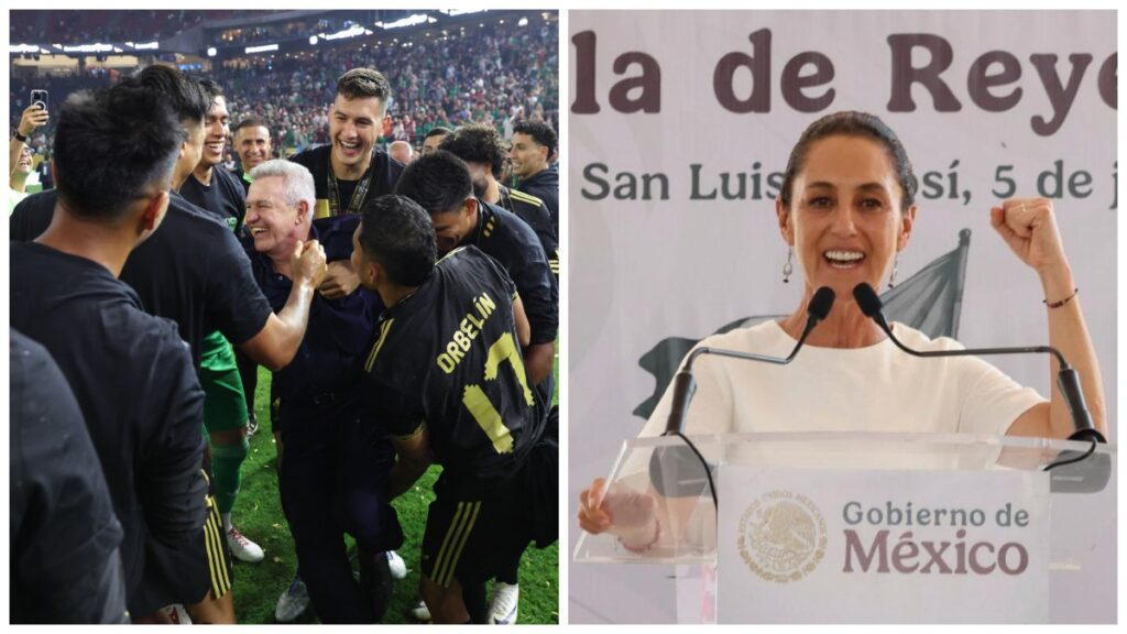 Claudia Sheinbaum felicitó a la Selección Mexicana
