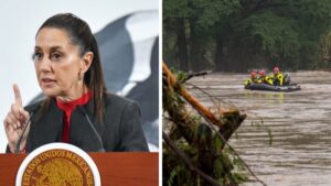 Dos mexicanos más desaparecidos por inundaciones en Texas: Sheinbaum
