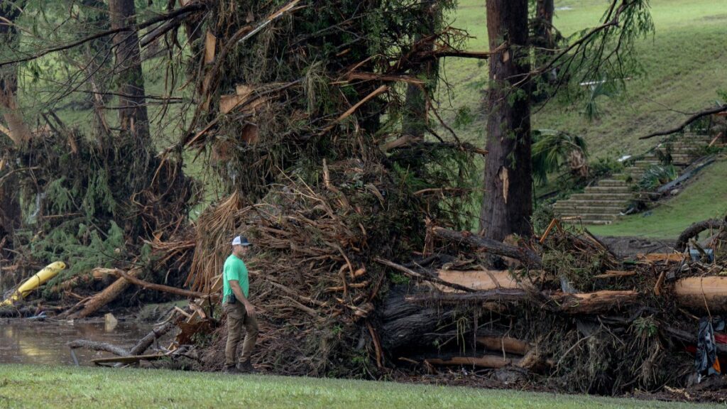 Daños por inundaciones en Texas