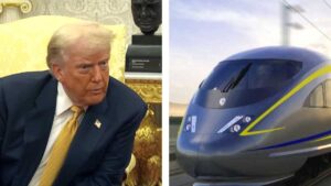 Trump cancela financiamiento federal al tren de alta velocidad de California