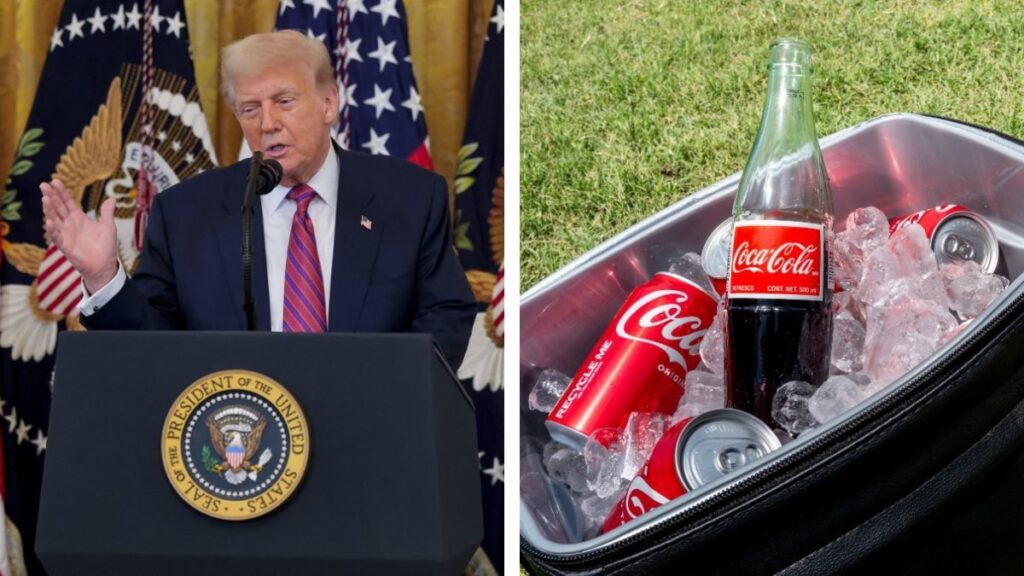 Donald Trump quiere usar azúcar de caña en la Coca-Cola