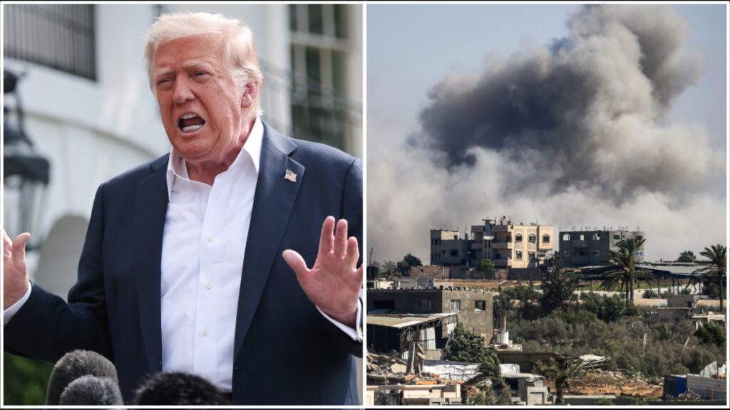 Trump confía en acuerdo entre Israel y Gaza para la próxima semana, pese a estancamiento en las conversaciones