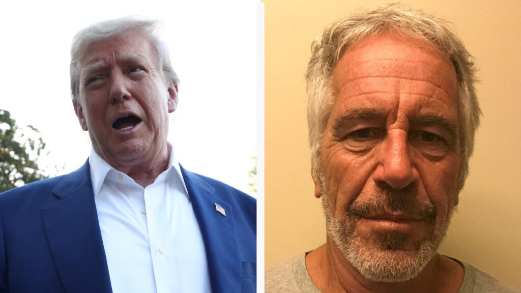 Departamento de Justicia informó a Trump que aparece en archivos de Epstein