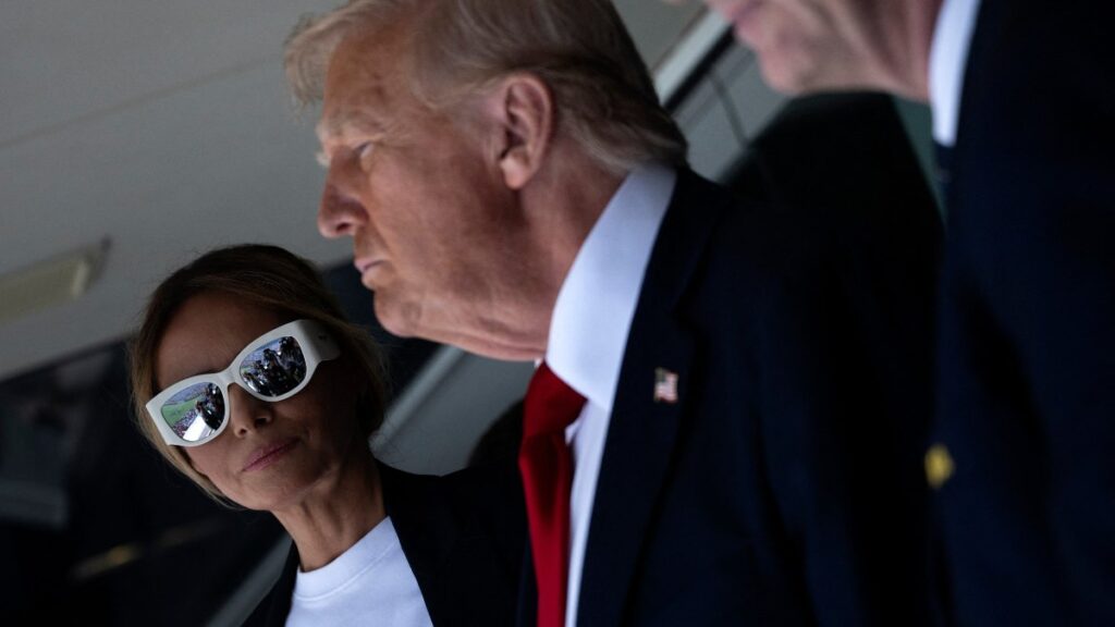 Donald Trump y Melania presentes en la final del Mundial de Clubes 2025: fotos