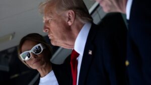 Donald Trump y Melania presentes en la final del Mundial de Clubes 2025: fotos