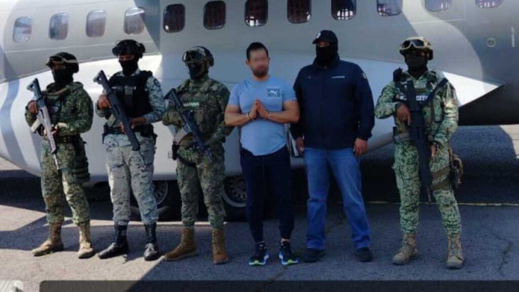 Ulises Pinto, detenido por autoridades federales