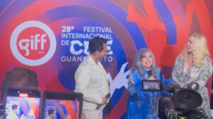 Verónica Castro agradece a las cineastas del GIFF 2025
