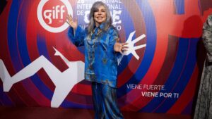 Verónica Castro agradece a las cineastas del GIFF 2025
