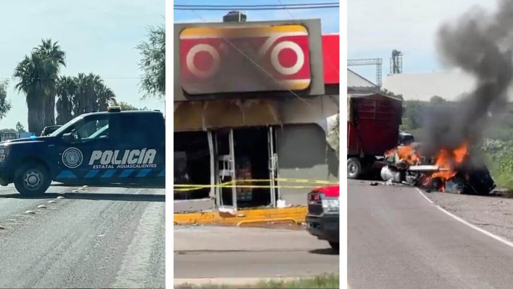 Jornada violenta en Aguascalientes: bloqueos, enfrentamientos y detenidos