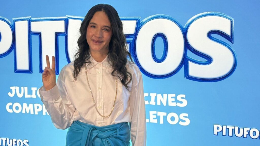 El increíble look de Ximena Sariñana al estilo de los "Pitufos"