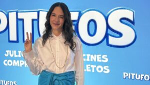 El increíble look de Ximena Sariñana al estilo de los “Pitufos”