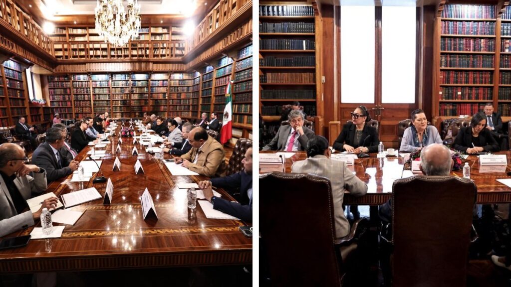 Reunión de trabajo reforma electoral