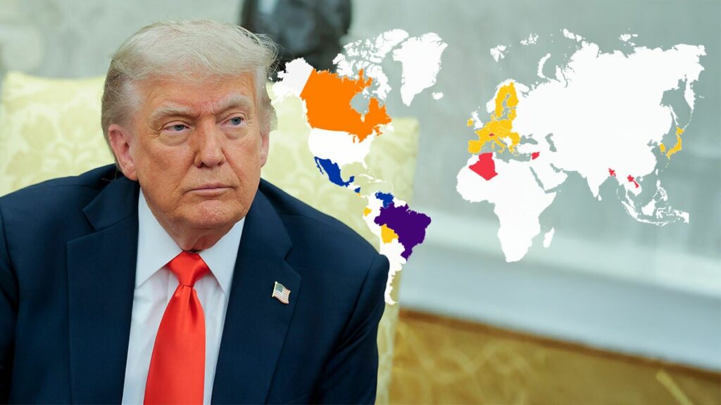 Aranceles Trump Paises