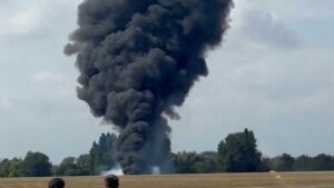 Video: avioneta se estrella e incendia en Montana; hay 2 heridos