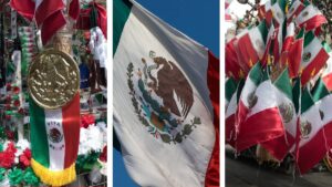 ¿Cuándo se pone la bandera de México por la Independencia?