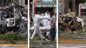 Cinco muertos y 36 heridos tras ataque con explosivos contra base aérea en Colombia