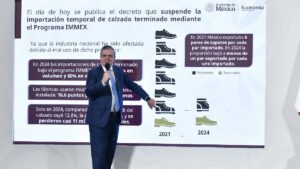 México cancela importación temporal de calzado terminado para proteger empleos