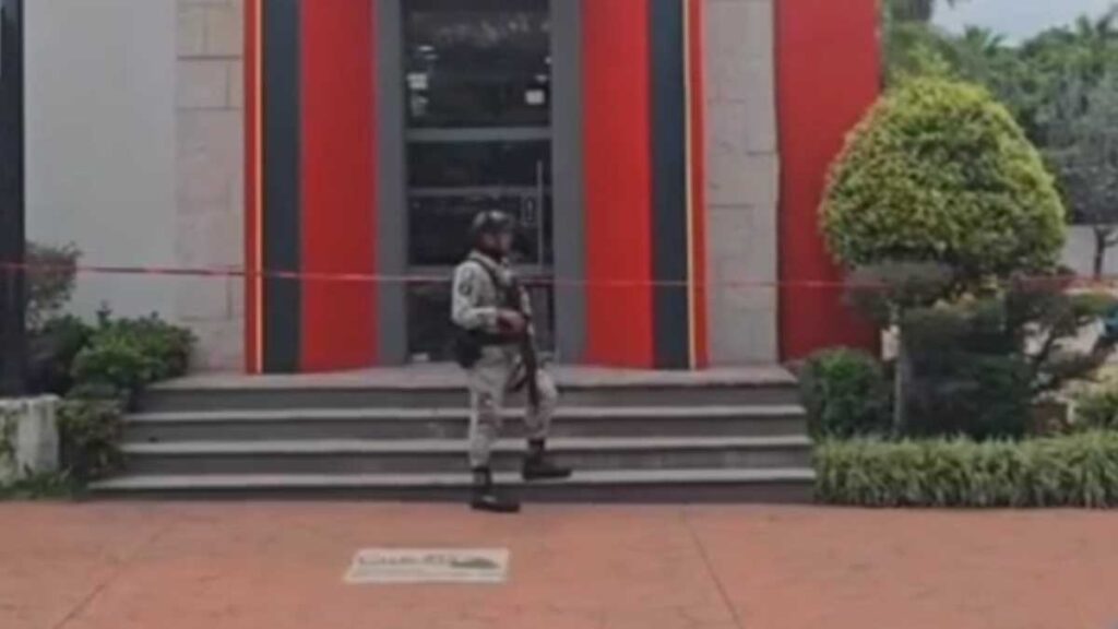 Restaurante en el que asesinaron a Christian Nava.