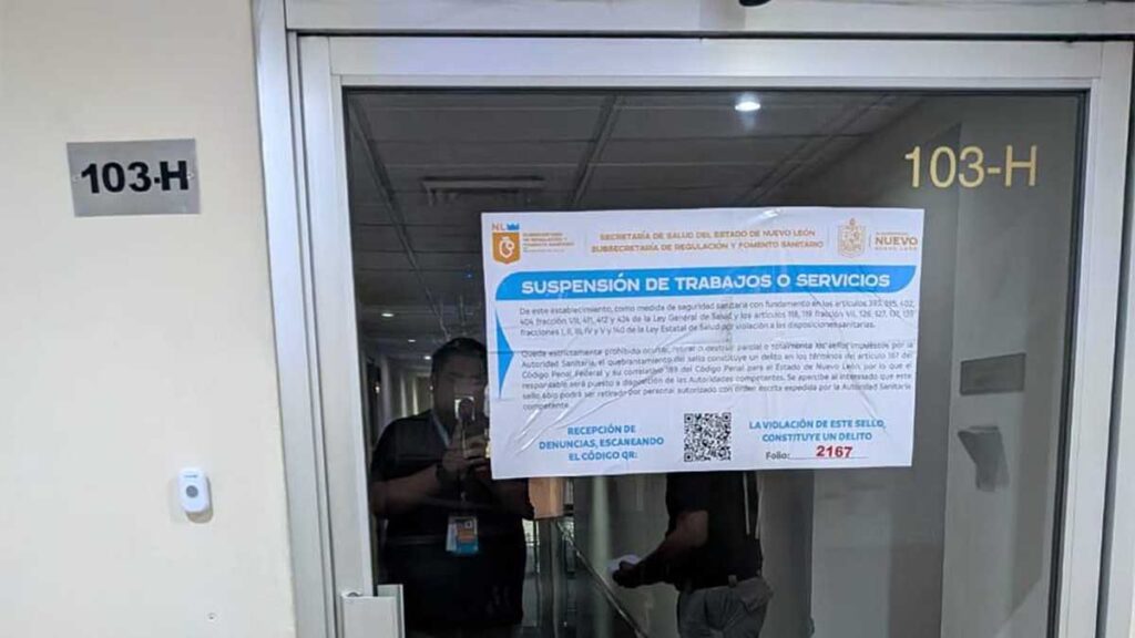 Cateo en la clínica donde falleció Jaqueline Yamilet