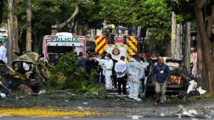 Suman 18 muertos tras ataques con camión bomba y drones en Colombia