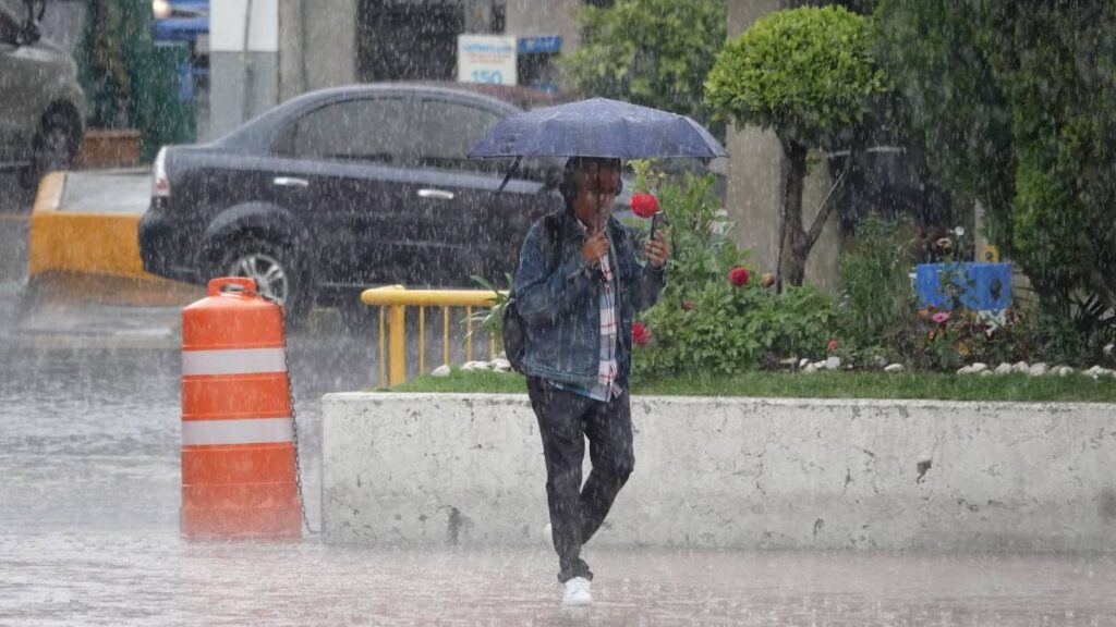 Lluvias en México.