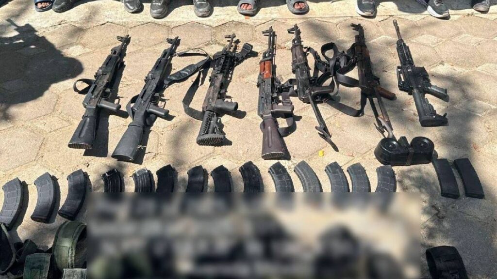 Fuerza Civil de Nuevo León abatió a 12 en Dr. Coss durante el Operativo Muralla; aseguraron armas y equipo táctico.