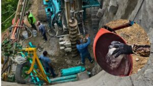 Falla geológica en la México-Tampico: autoridades trabajan en el km 177+000