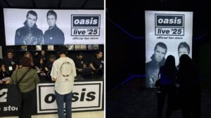Ya abrió en CDMX la fan store de Oasis, esto es lo que encontrarás