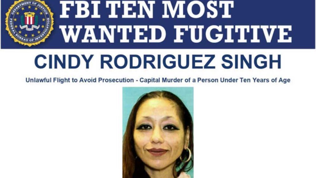 FBI captura a cuarta fugitiva más buscada