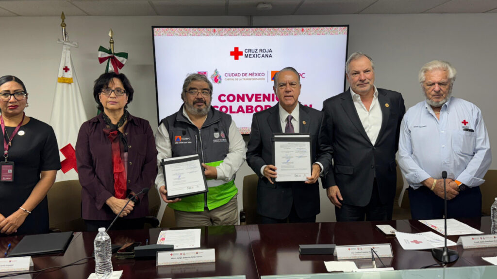 Cruz Roja emergencias en CDMX