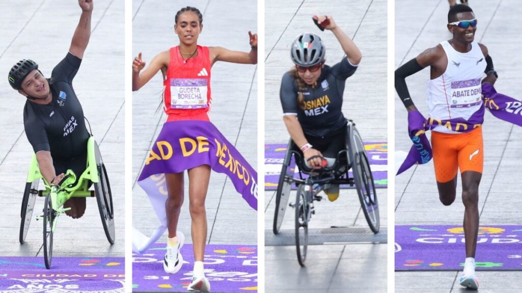 Ganadores del Maratón de la Ciudad de México Telcel 2025