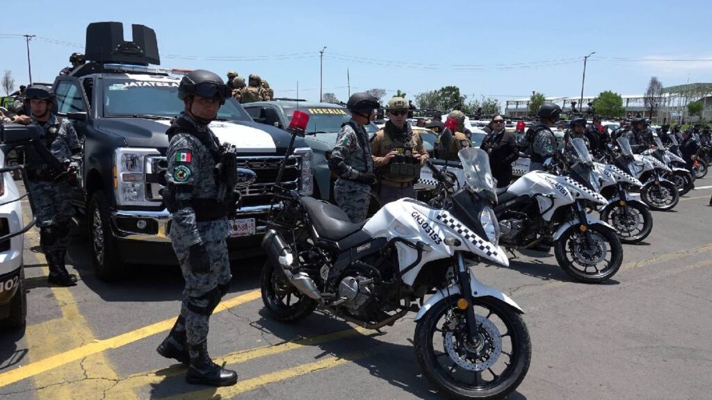 Guardia Nacional recibió 26% del gasto en seguridad; policías estatales, 74%. GN subió su presupuesto 35% en 2024.