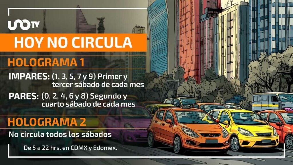 Hoy no circula 9 de agosto